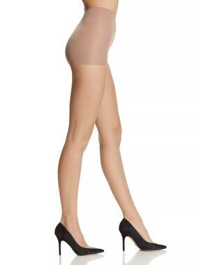 Via Spiga Sheer Control Top Pantyhose Nude Size A